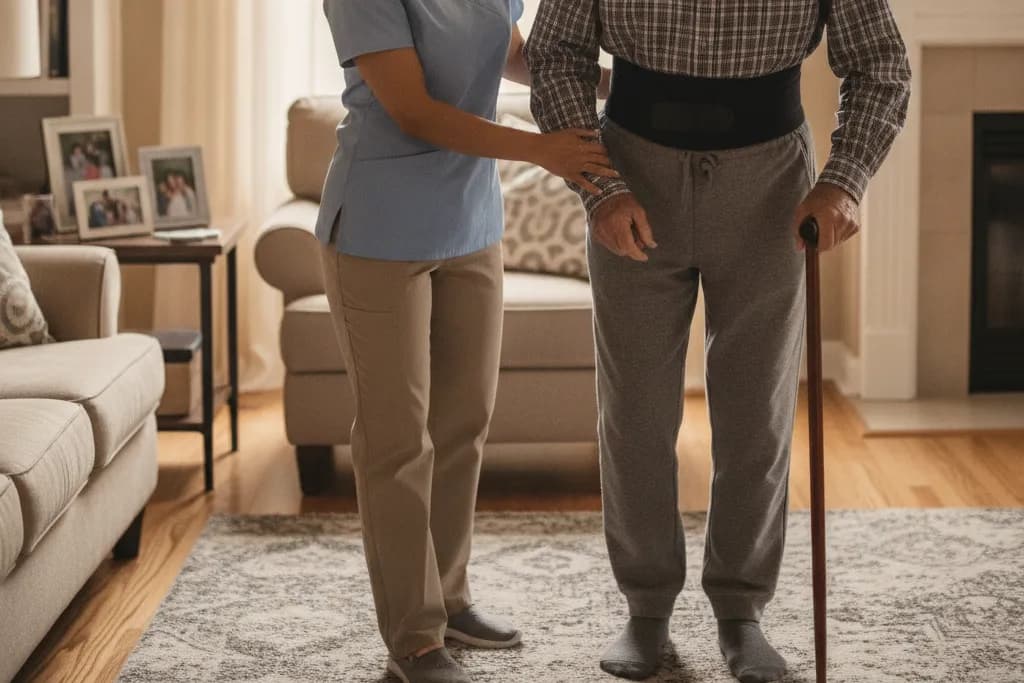 Post-Stroke Recovery Care provided by a Godaelli caregiver for a senior at home in Virginia